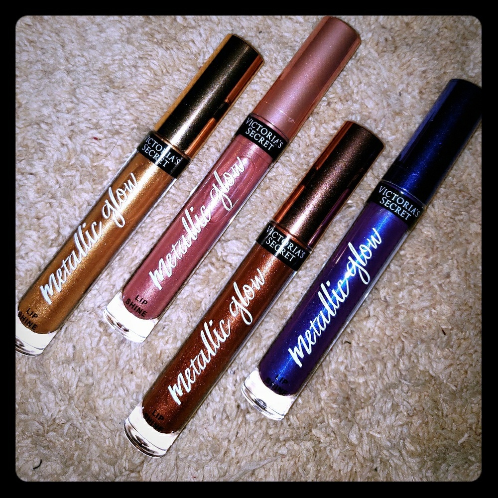 🌟NWT💖Victoria Secret💄METTALIC GLOW LIP GLOSS💋